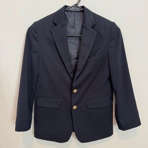 IZOD EUC Boys Size 10 Regular Blazer Navy
